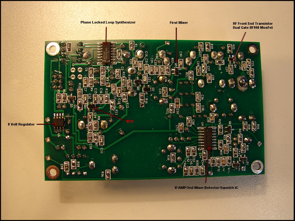 Hamtronics Receiver underside