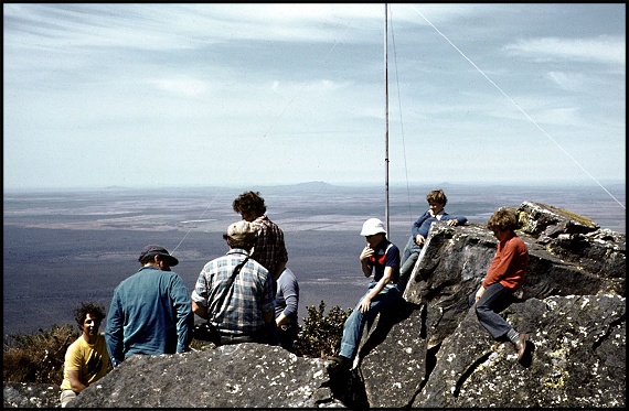 Climbers on Toolbrunup