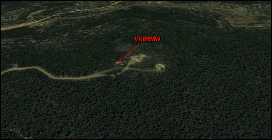 Aerial view of Mt.William