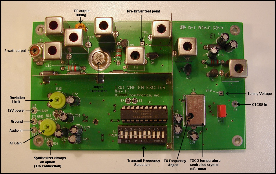 Hamtronics exciter