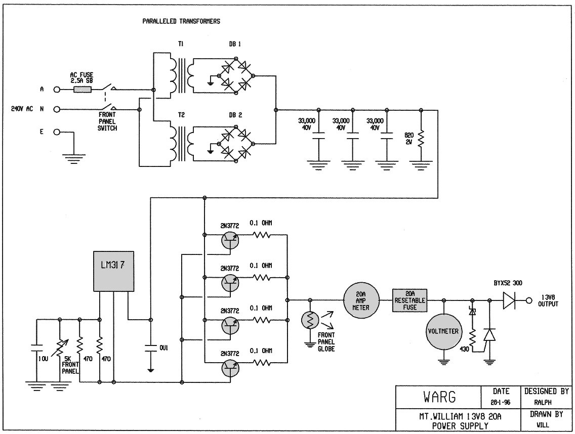 VK6RMW power supply