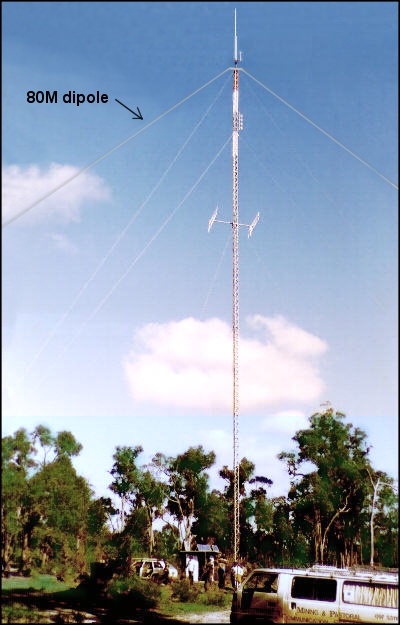 VK6RBN 80M antenna