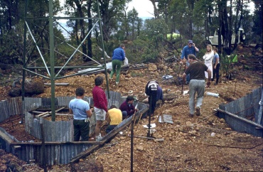 VK6RTH tower foundations