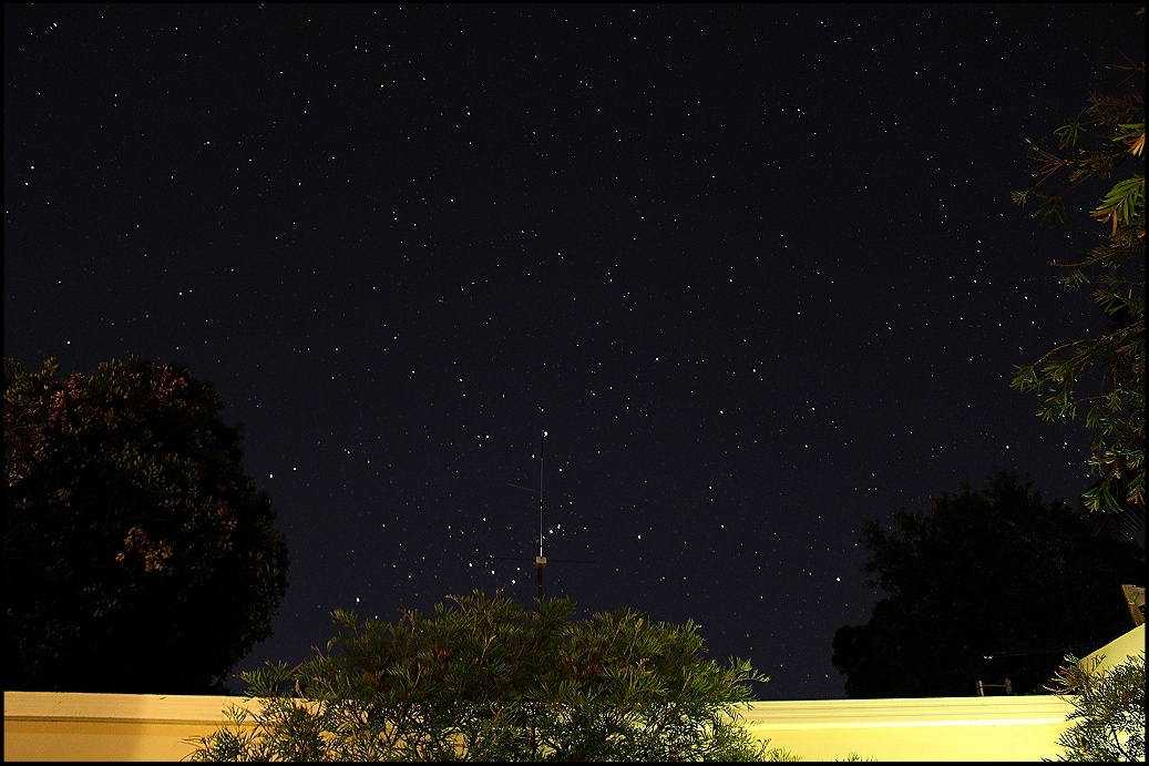 Stars over gaming room