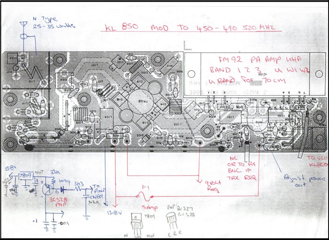 70cm PA