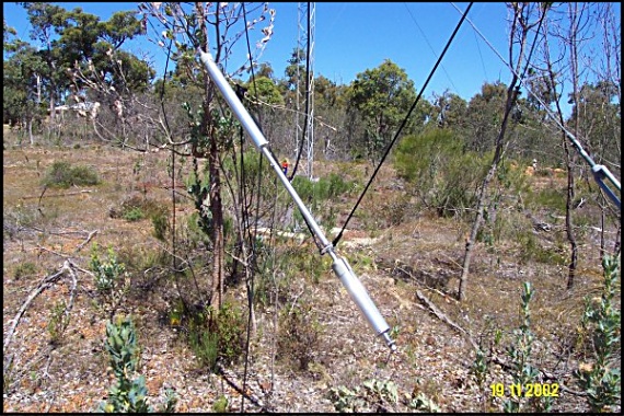 VK6RBP damaged antenna