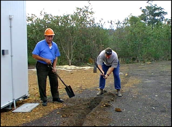 digging in the coax