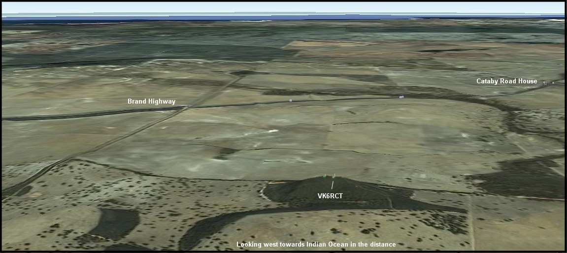 Aerial view of Cataby site