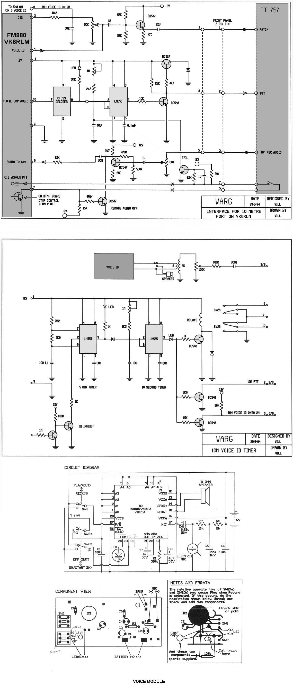 VK6RLM 29MHz gateway interface