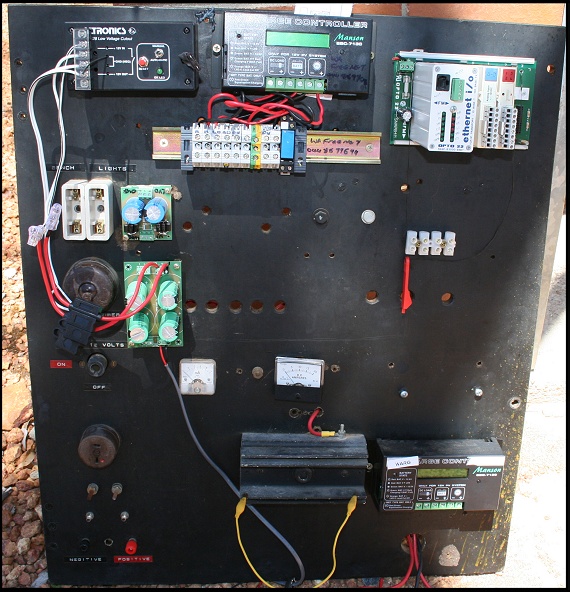 VK6RTH old power panel