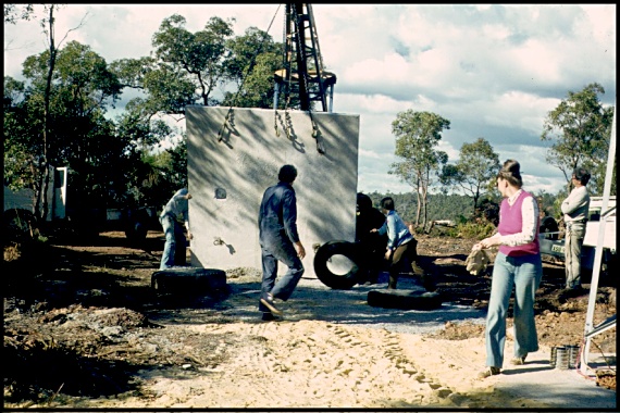 Lifting Tic Hill Roof